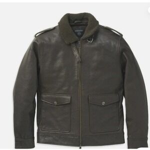 Harley-Davidson Men's Auer Sherpa Collar Leather Jacket 97015-22VM